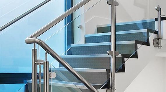 Stainless Steel and Glass Railings